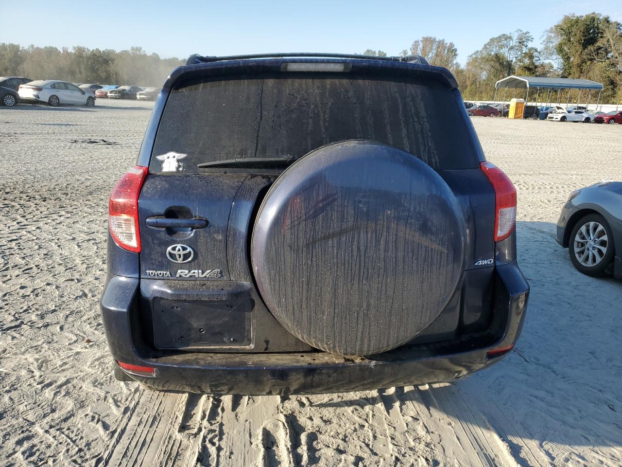 2006 Toyota RAV 4 VIN JTMBD33V966004527 Copart auction photo, burn damage thumbnail 6