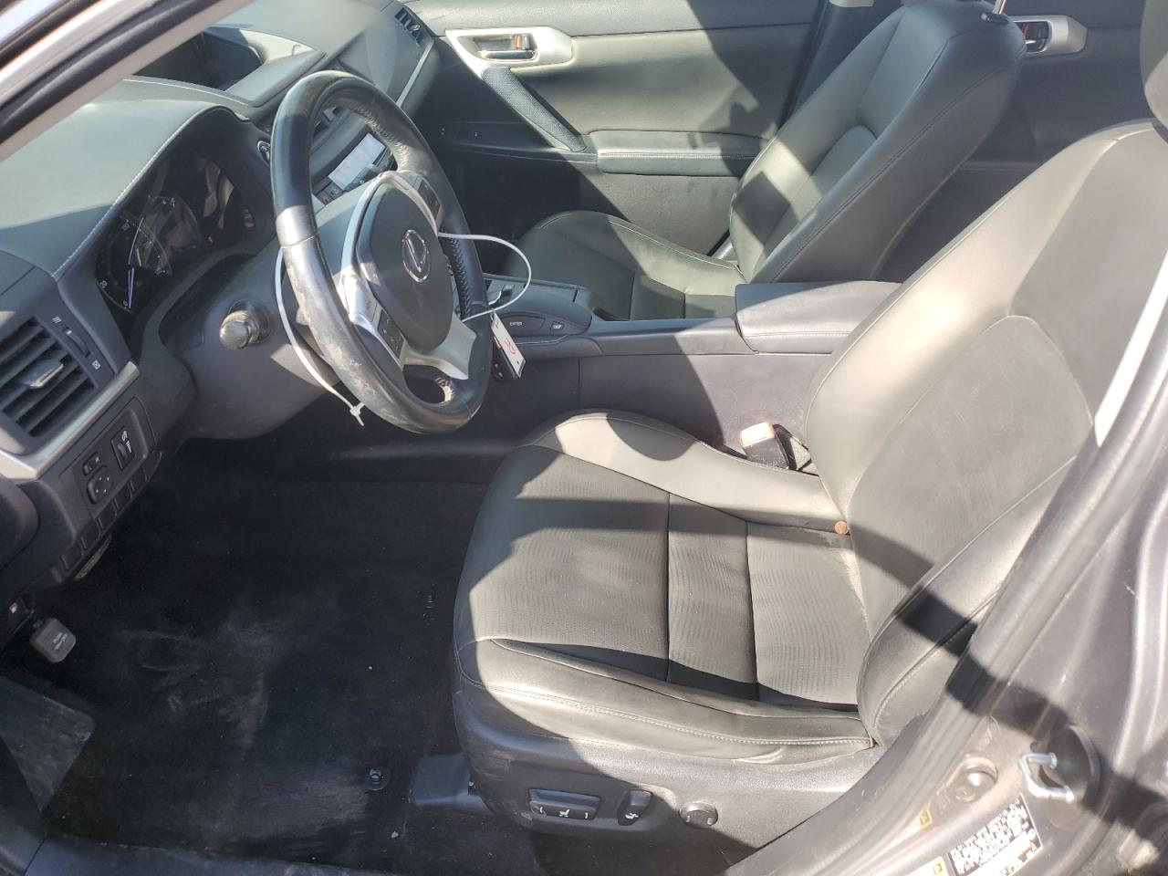 2012 Lexus CT VIN JTHKD5BH9C2109965 Copart auction photo, front end damage thumbnail 7