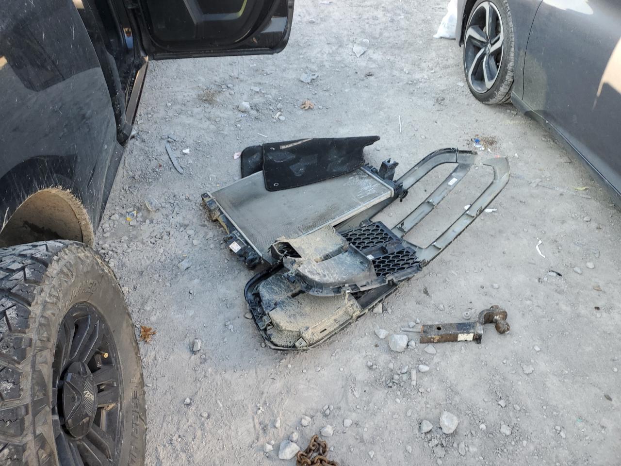 2014 RAM 1500 VIN 1C6RR7FT6ES202321 Copart auction photo, all over / undercarriage damage thumbnail 12