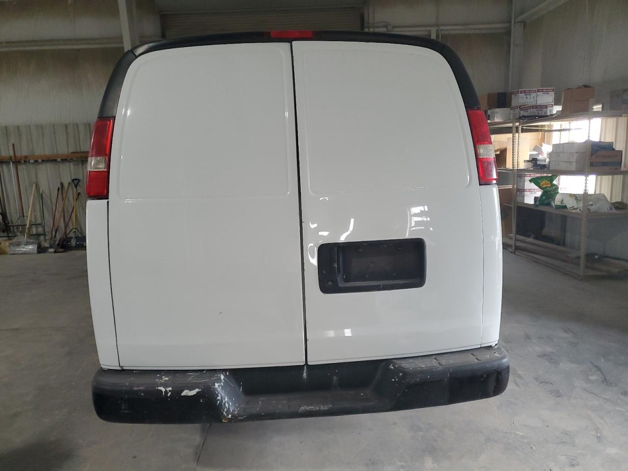 2015 Chevrolet Express VIN 1GCWGFCF1F1263027 Copart auction photo, front end damage thumbnail 6