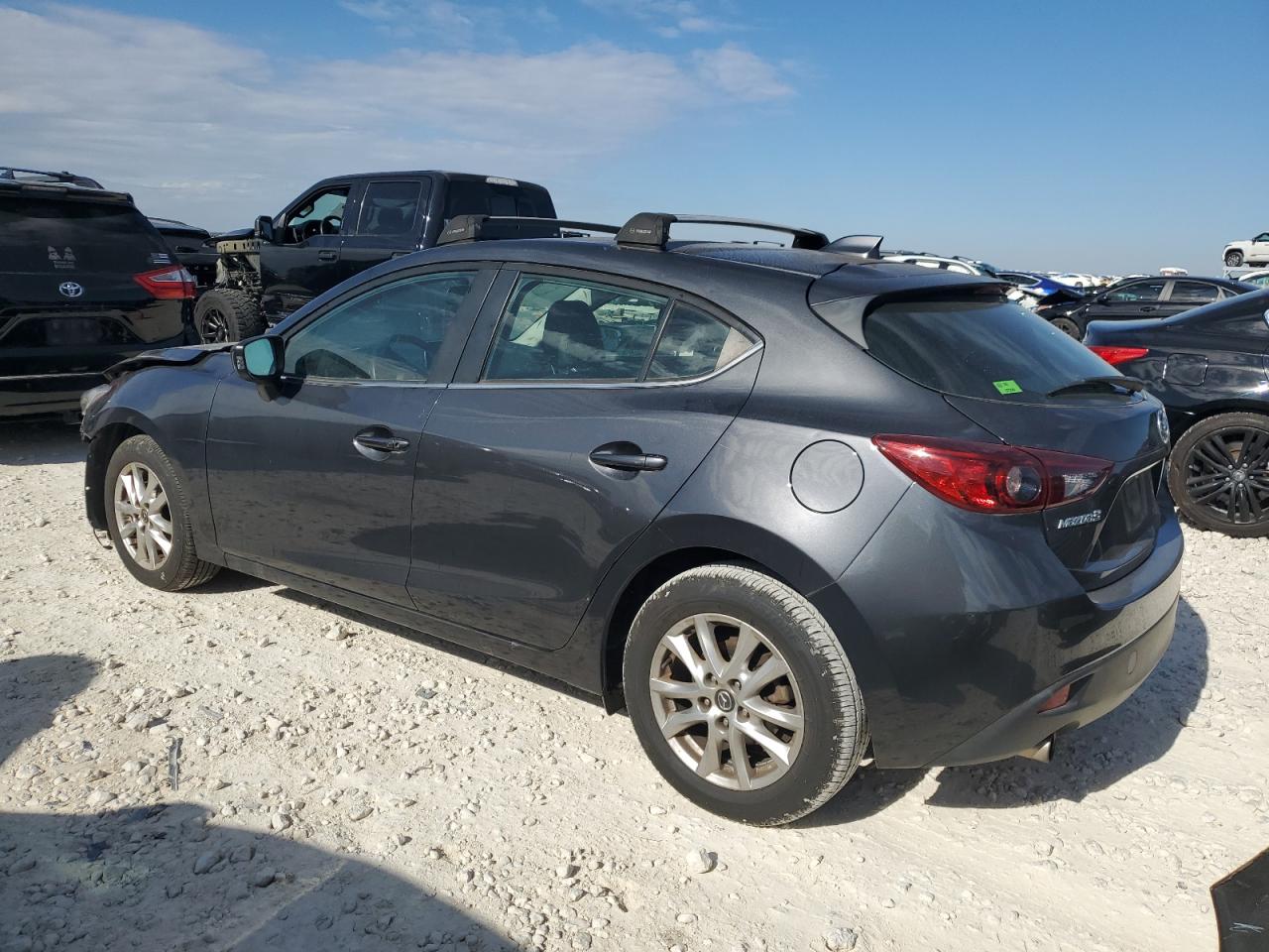 2016 Mazda 3 VIN 3MZBM1N7XGM244011 Copart auction photo, front end / minor dent/scratches damage thumbnail 2