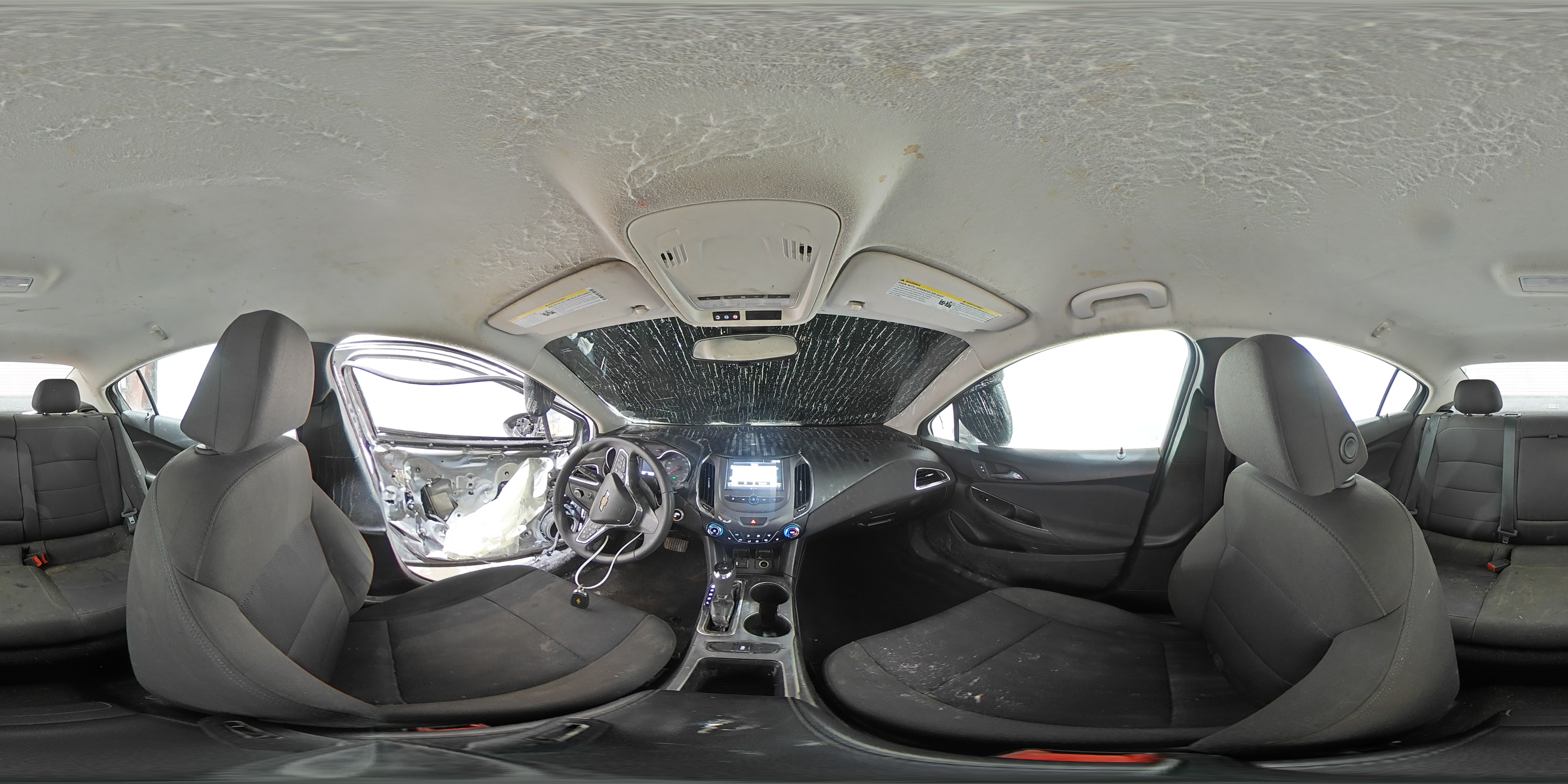 2018 Chevrolet Cruze VIN 1G1BE5SM6J7103724 Copart auction photo, side / front end damage thumbnail 14