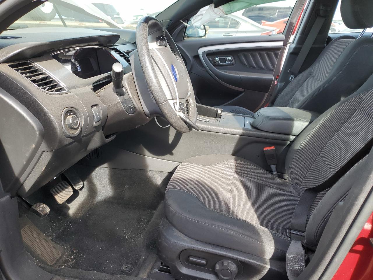 2016 Ford Taurus VIN 1FAHP2H86GG158385 Copart auction photo, side / front end damage thumbnail 7