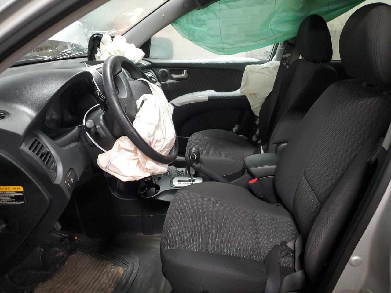 2008 KIA Sportage VIN KNDJF723287522201 Copart auction photo, front end / side damage thumbnail 7
