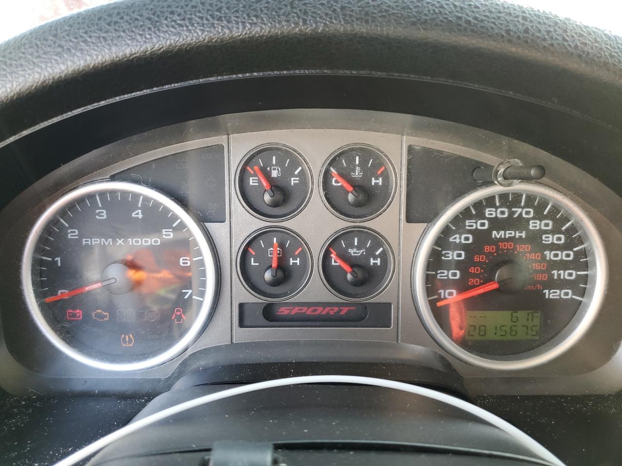 2007 Ford F-150 VIN 1FTRX12W27KD44776 Copart auction photo, mechanical / minor dent/scratches damage thumbnail 9