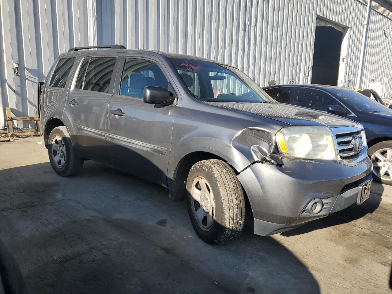 2013 Honda Pilot VIN 5FNYF4H26DB020873 Copart auction photo, front end damage thumbnail 4