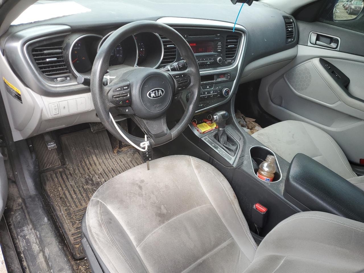 2014 KIA Optima VIN 5XXGM4A79EG272106 Copart auction photo, front end / undercarriage damage thumbnail 8