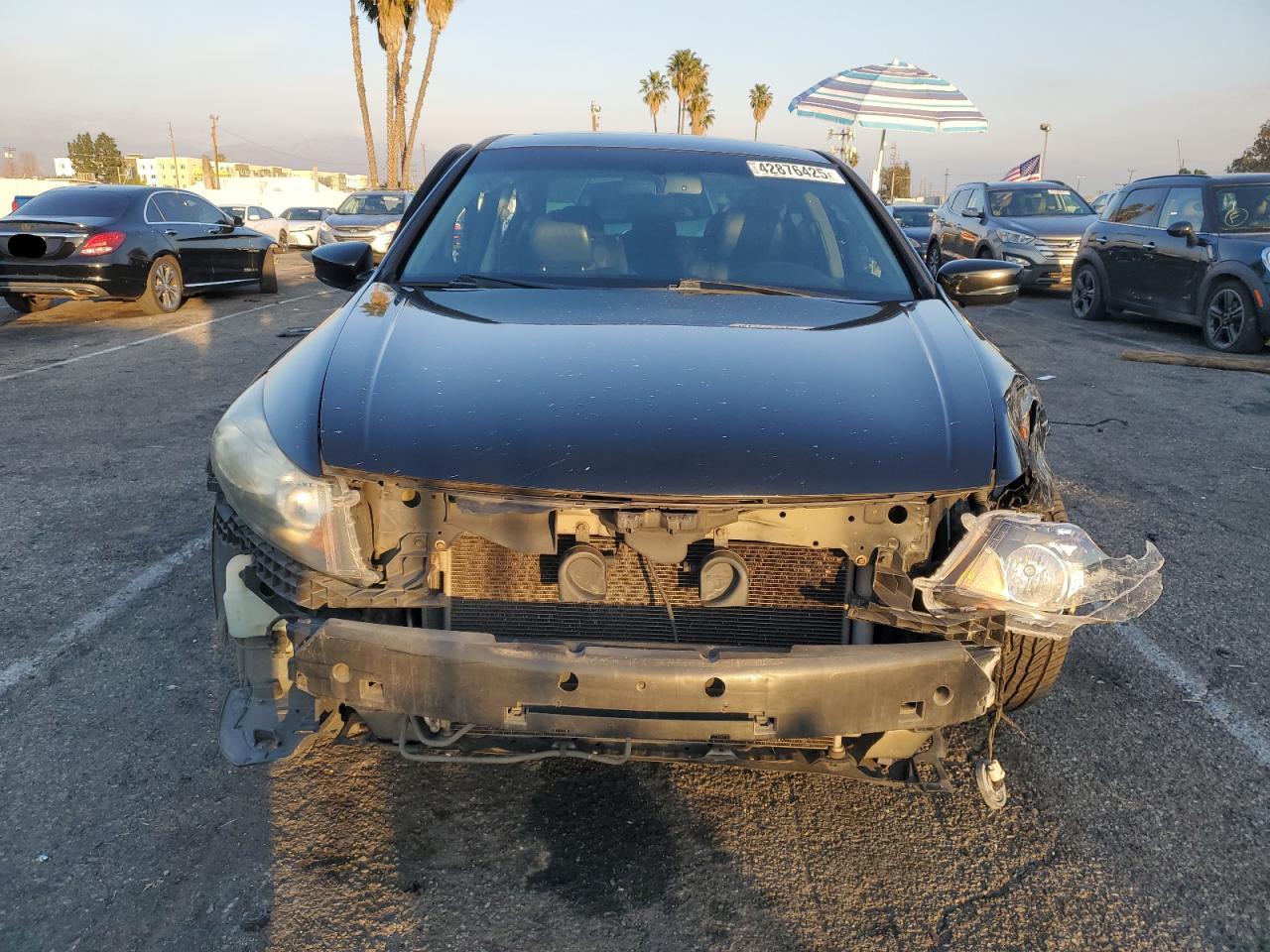 2012 Honda Accord VIN 1HGCP2F8XCA120647 Copart auction photo, all over damage thumbnail 5