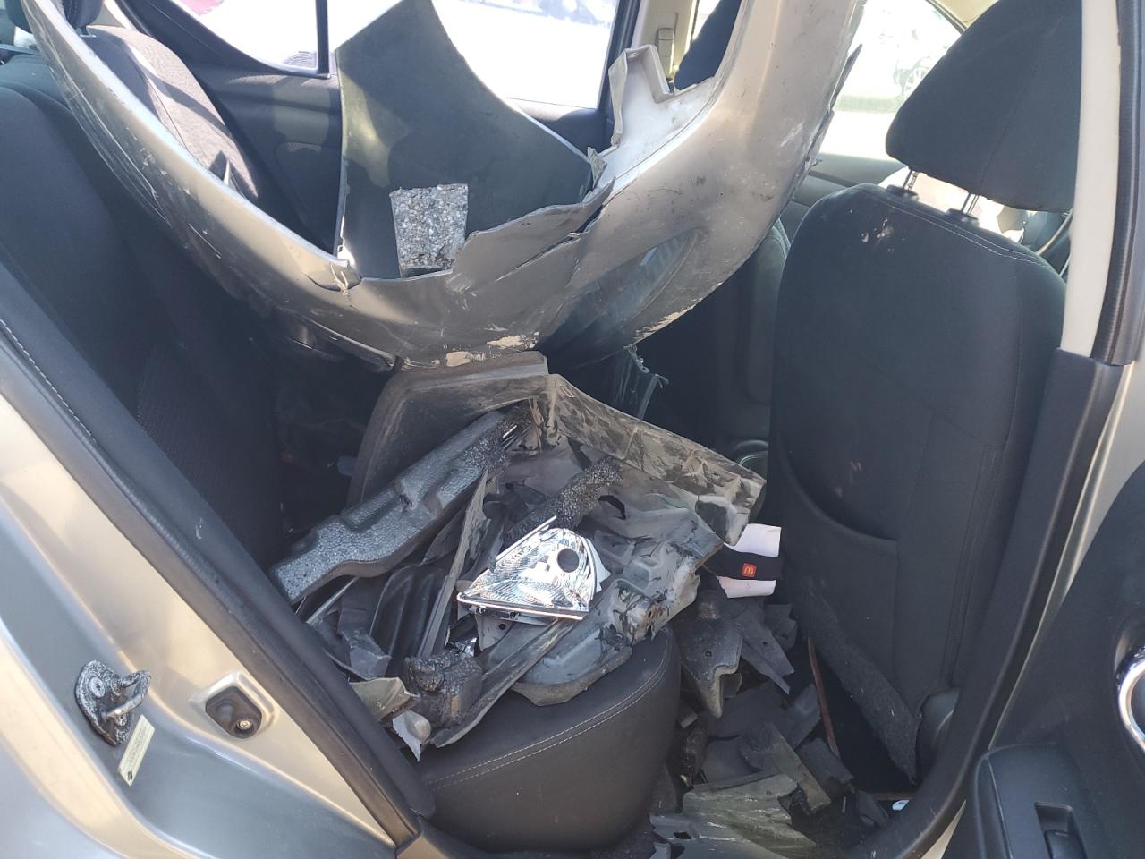 2014 Nissan Versa VIN 3N1CN7APXEL876946 Copart auction photo, all over damage thumbnail 11