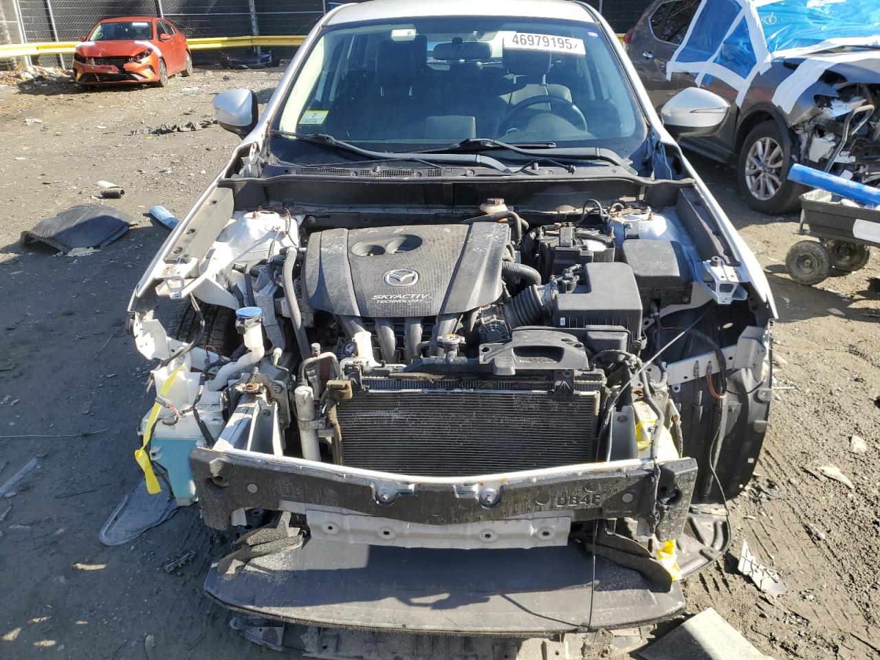 2016 Mazda CX-3 VIN JM1DKFC78G0140606 Copart auction photo, front end damage thumbnail 5