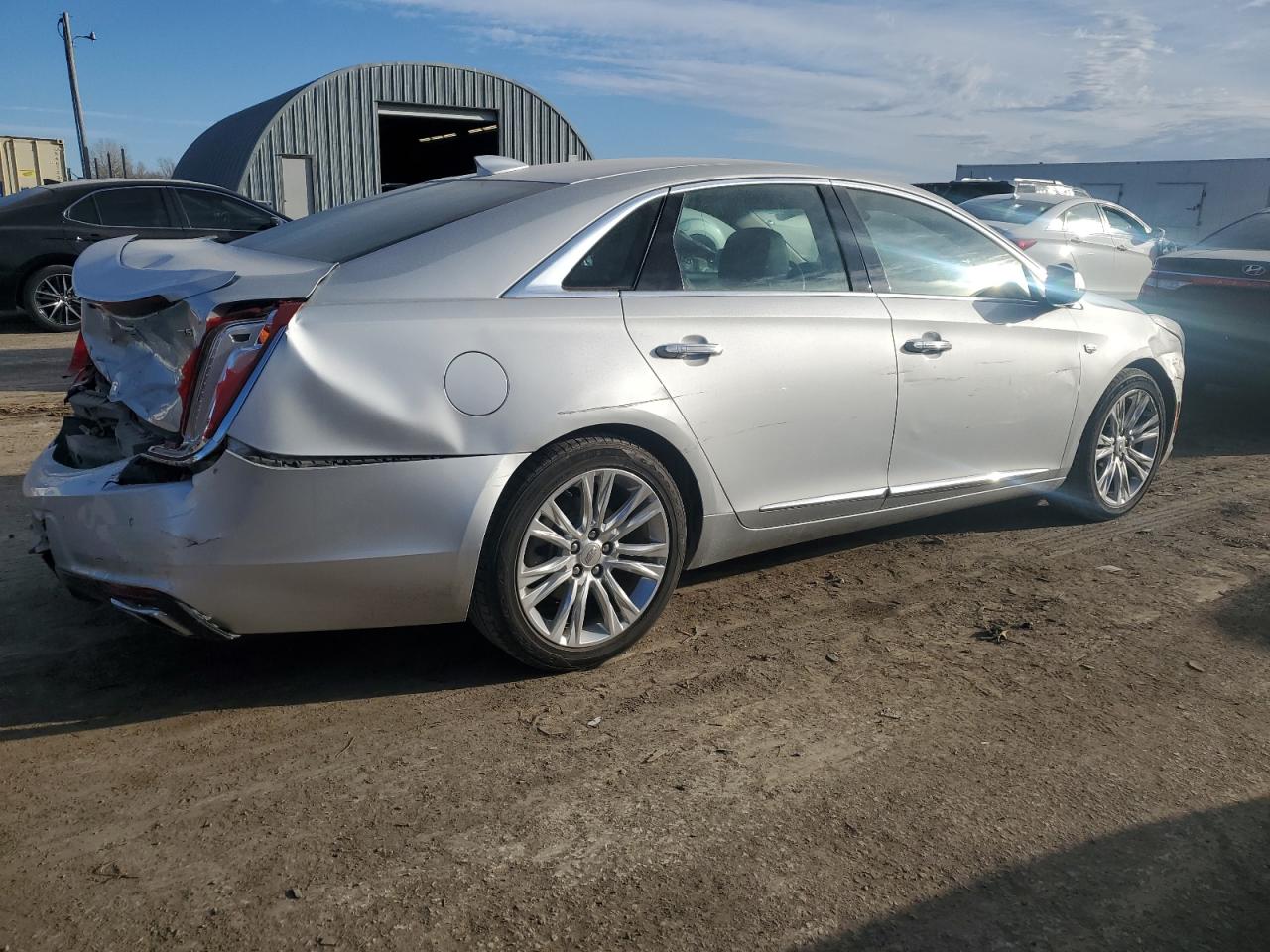 2018 Cadillac XTS VIN 2G61M5S32J9119031 Copart auction photo, rear end / front end damage thumbnail 3