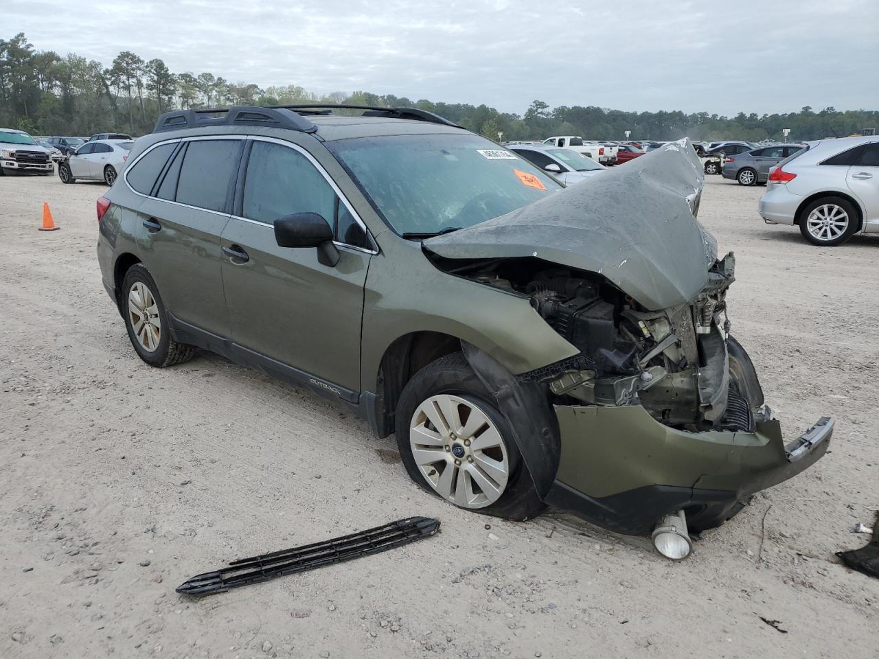 2016 Subaru Outback VIN 4S4BSADC2G3229474 Copart auction photo, front end damage thumbnail 4
