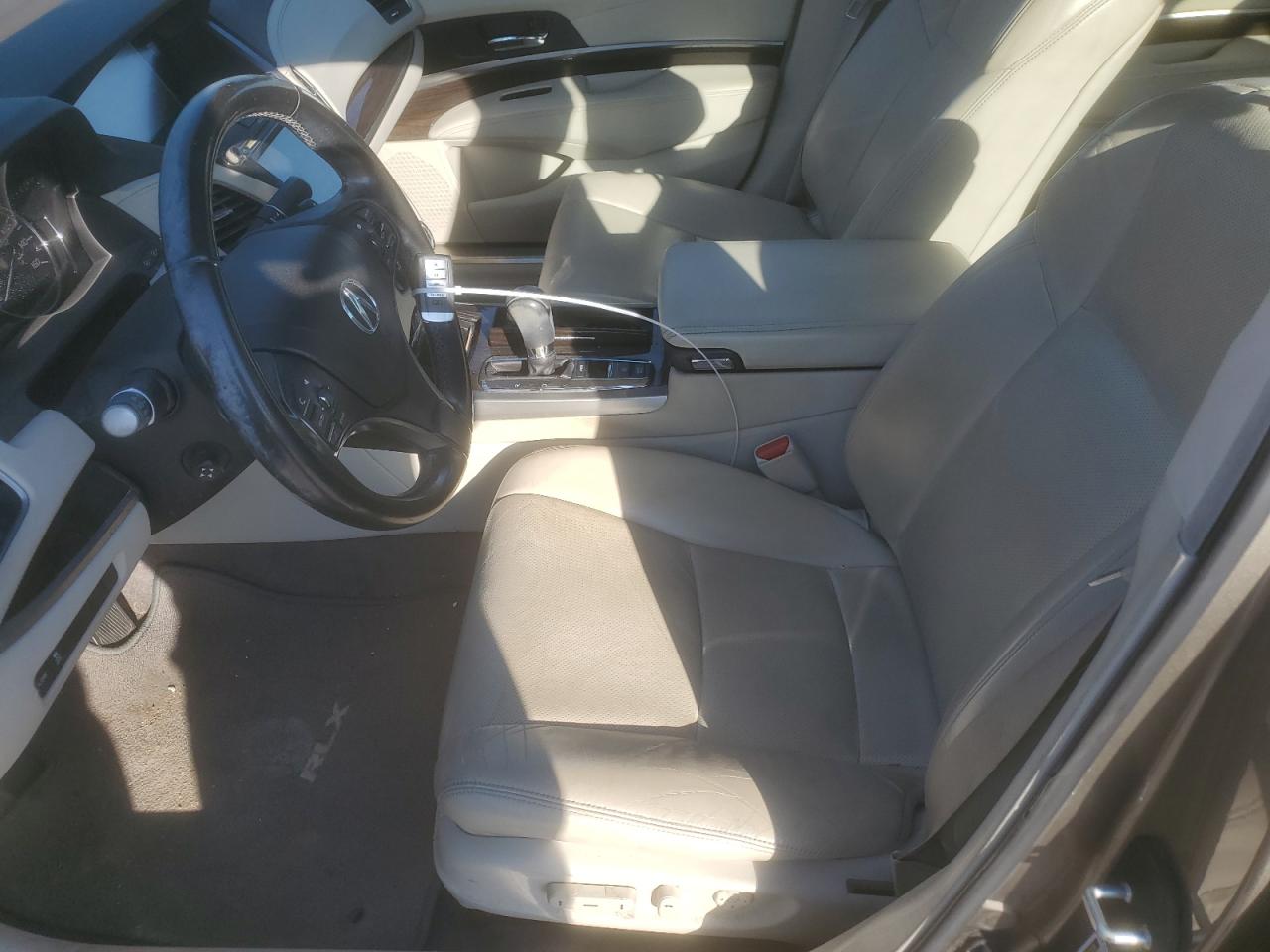 2015 Acura RLX VIN JH4KC1F52FC001004 Copart auction photo, side damage thumbnail 7