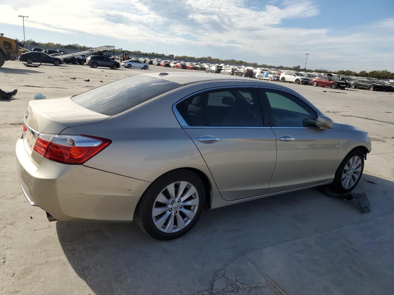 2013 Honda Accord VIN 1HGCR2F85DA158427 Copart auction photo, front end damage thumbnail 3