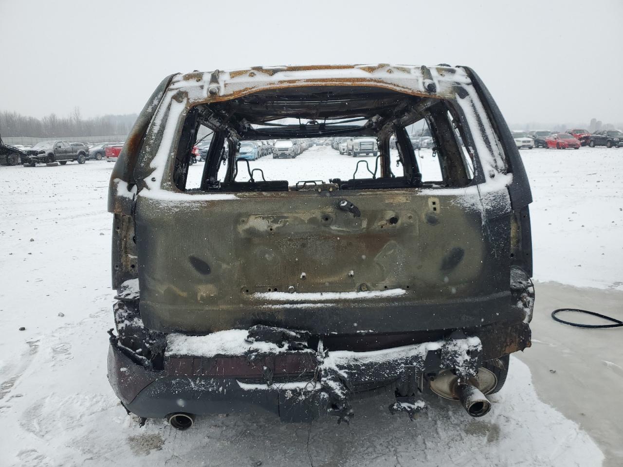 2015 Honda Pilot VIN 5FNYF4H56FB029070 Copart auction photo, burn damage thumbnail 6