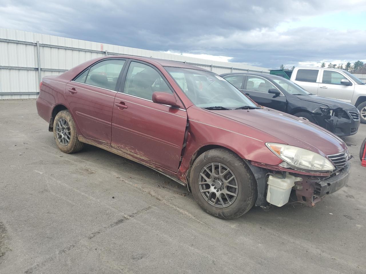 2005 Toyota Camry VIN 4T1BE32K85U090276 Copart auction photo, frame damage damage thumbnail 4