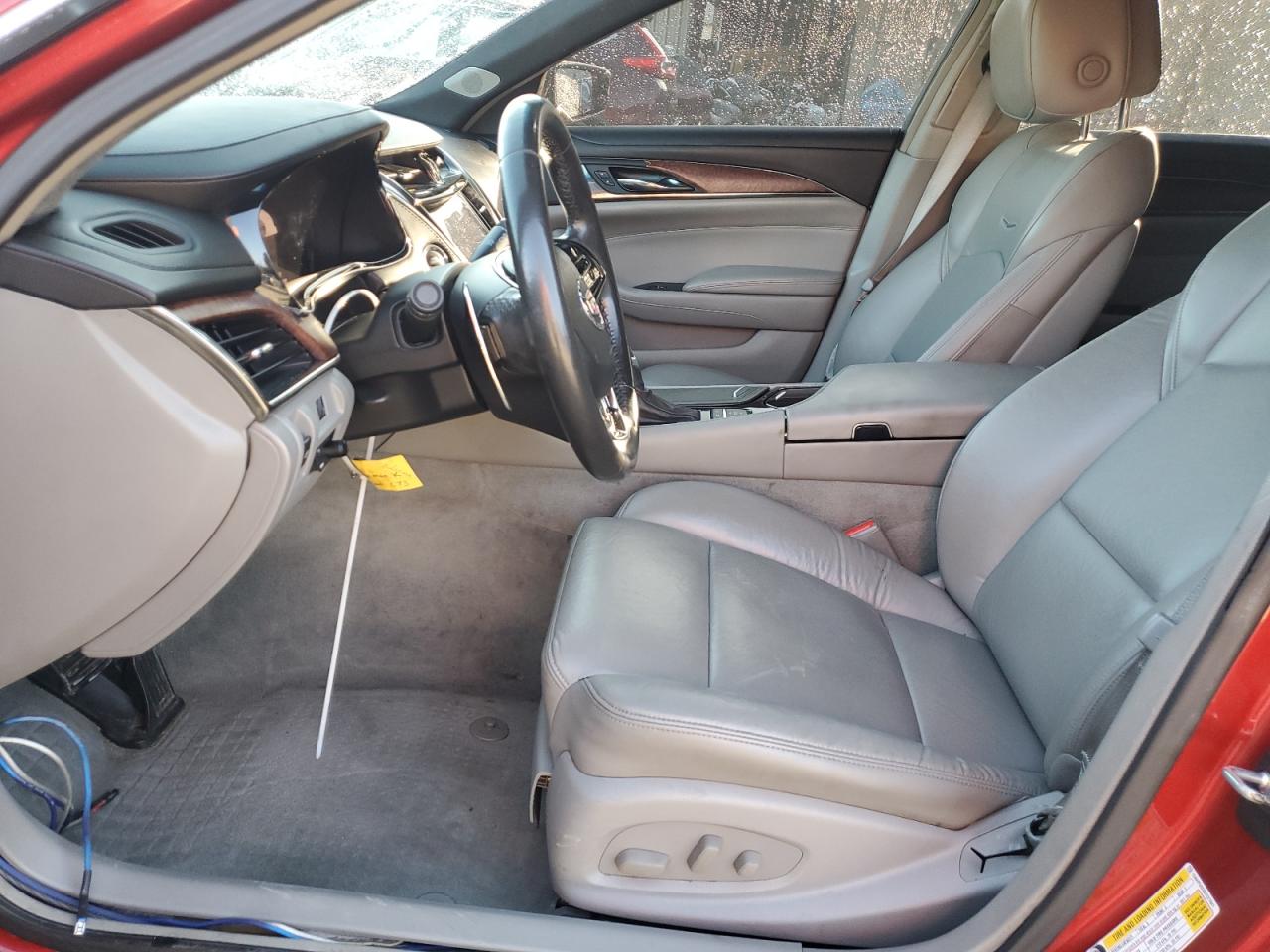 2014 Cadillac CTS VIN 1G6AP5SX8E0127841 Copart auction photo, front end / minor dent/scratches damage thumbnail 7