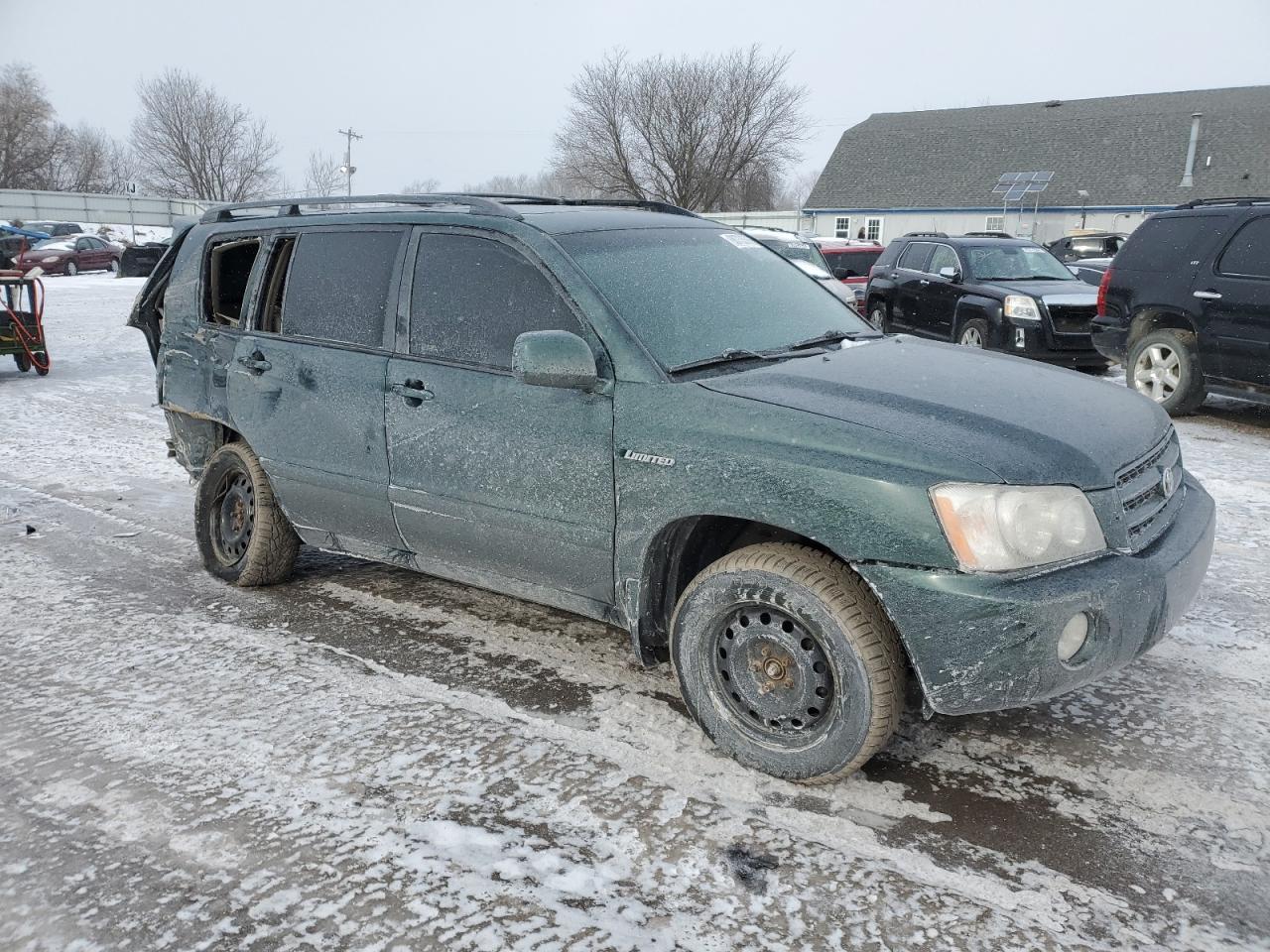 2003 Toyota Highlander VIN JTEHF21A430108898 Copart auction photo, rear end / minor dent/scratches damage thumbnail 4