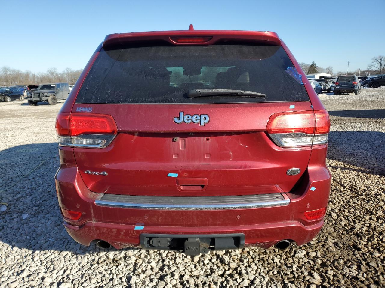 2014 Jeep Grand Cherokee VIN 1C4RJFCT7EC145913 Copart auction photo, side damage thumbnail 6