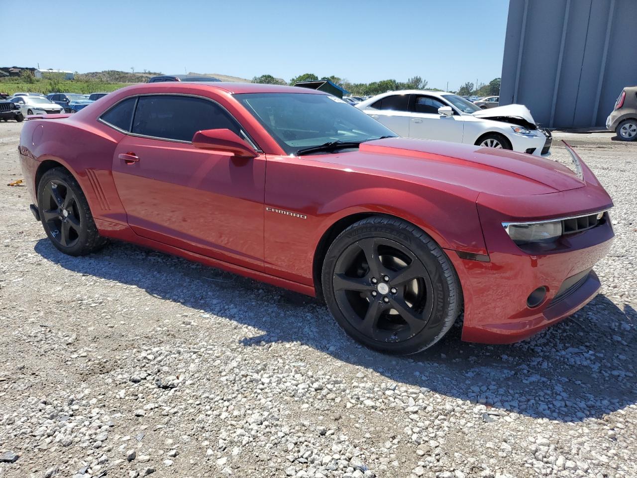 2014 Chevrolet Camaro VIN 2G1FC1E36E9130834 Copart auction photo, front end / minor dent/scratches damage thumbnail 4