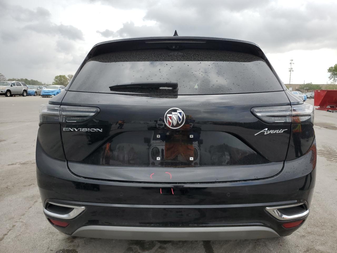 2022 Buick Envision VIN LRBFZRR42ND065067 Copart auction photo, front end / side damage thumbnail 6