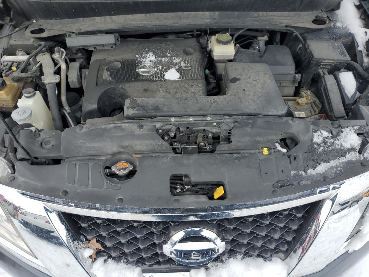 2014 Nissan Pathfinder VIN 5N1AR2MN1EC603648 Copart auction photo, side damage thumbnail 11