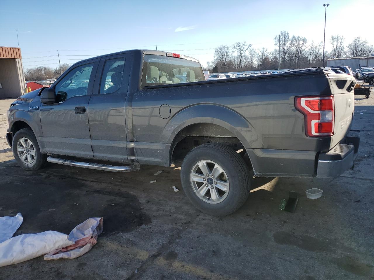 2019 Ford F-150 VIN 1FTEX1CB4KKD36617 Copart auction photo, front end / rear end damage thumbnail 2