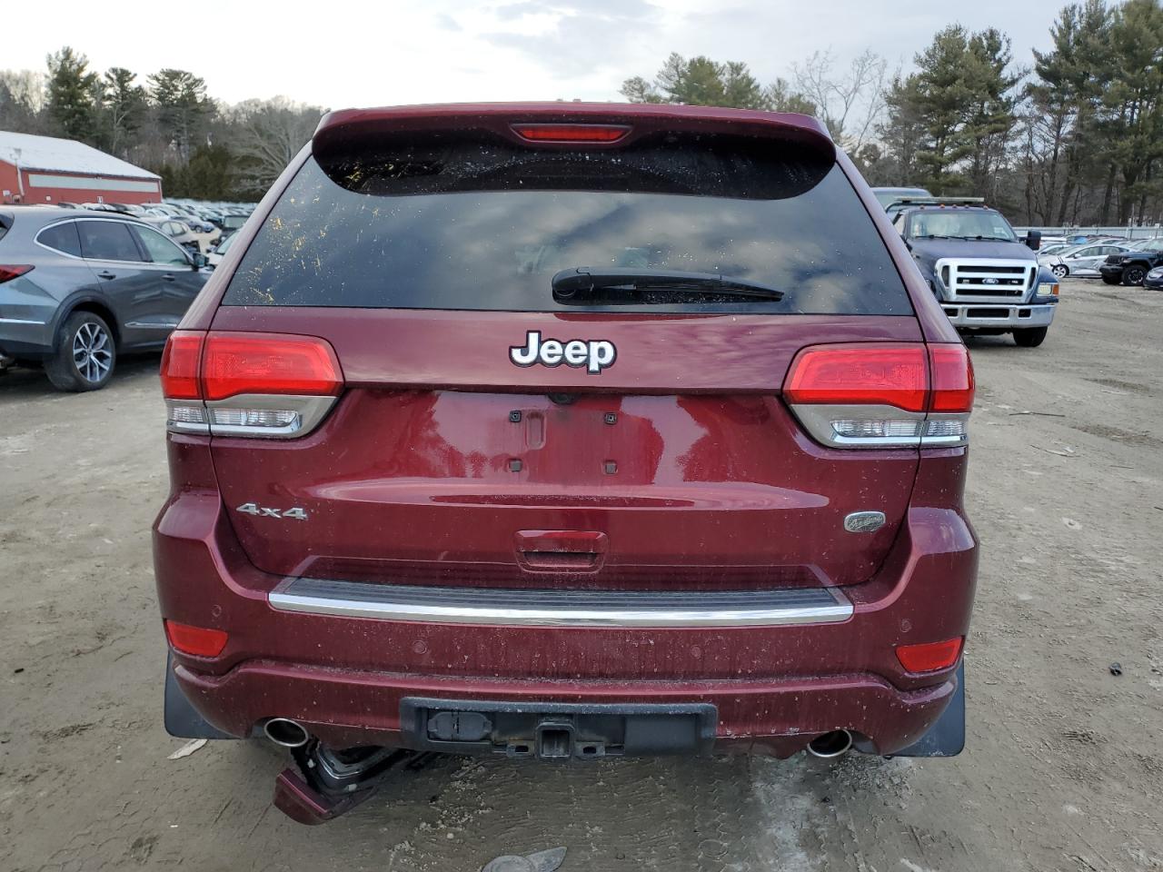 2018 Jeep Grand Cherokee VIN 1C4RJFCG7JC358129 Copart auction photo, front end / minor dent/scratches damage thumbnail 6