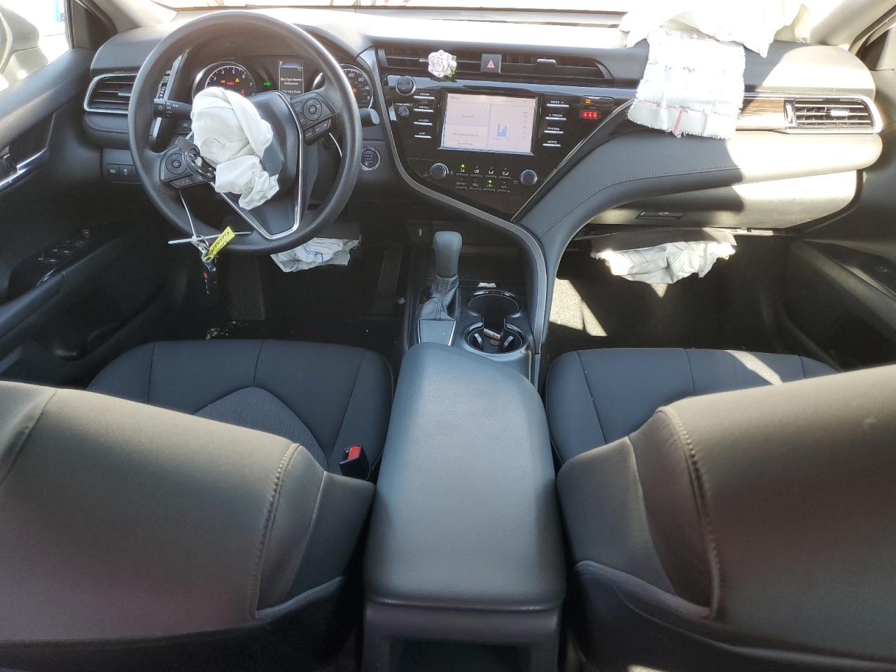 2019 Toyota Camry VIN 4T1B11HK9KU737173 Copart auction photo, side / front end damage thumbnail 8