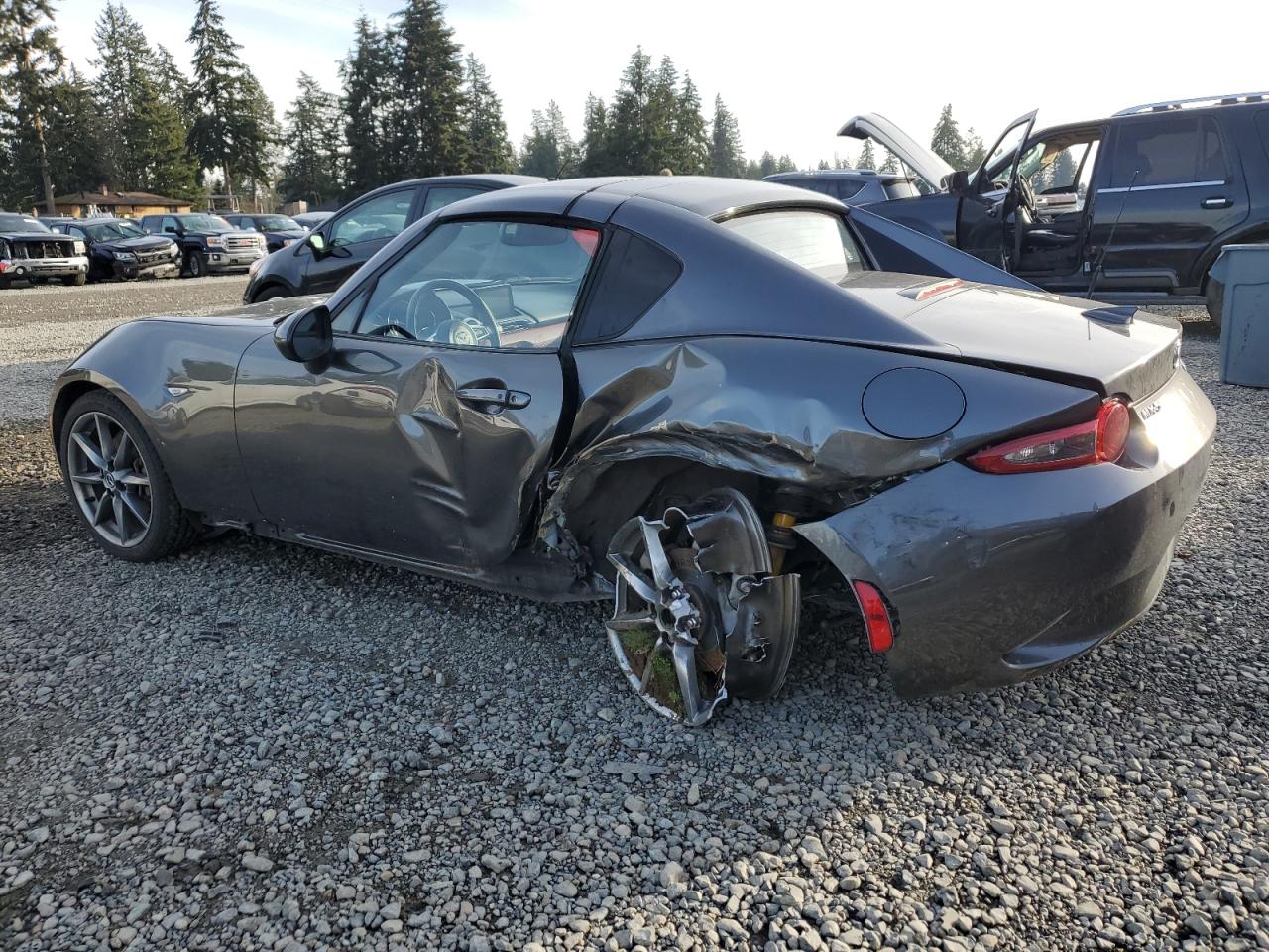 2020 Mazda MX-5 VIN JM1NDAM72L0418779 Copart auction photo, side / undercarriage damage thumbnail 2