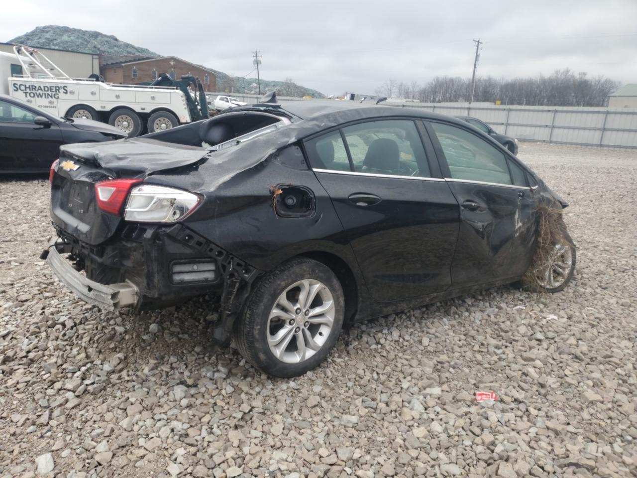 2019 Chevrolet Cruze VIN 1G1BE5SM2K7125625 Copart auction photo, all over damage thumbnail 3