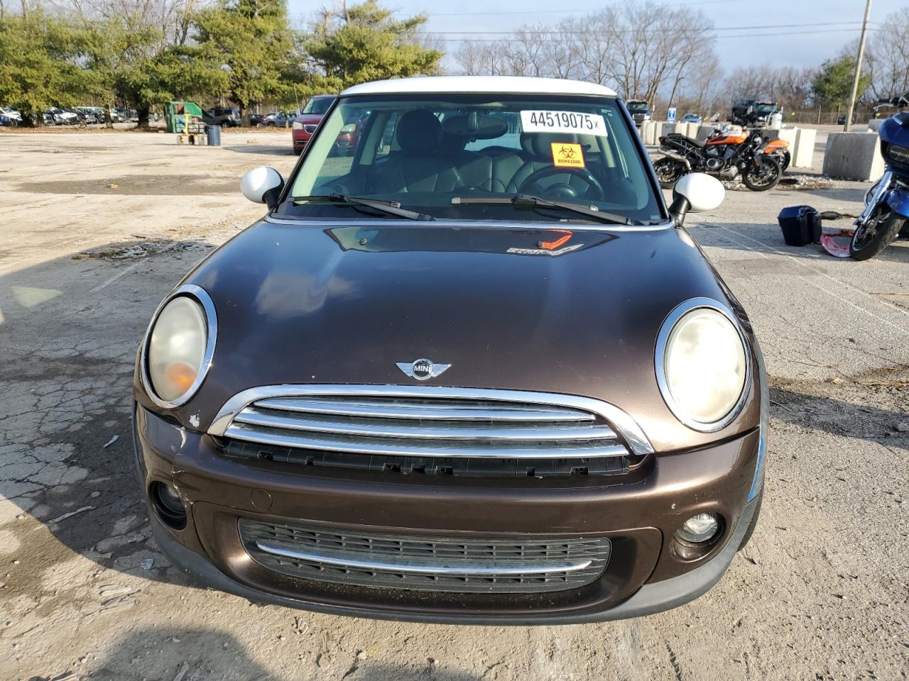 2011 MINI Cooper VIN WMWSU3C52BT094435 Copart auction photo, water/flood / front end damage thumbnail 5