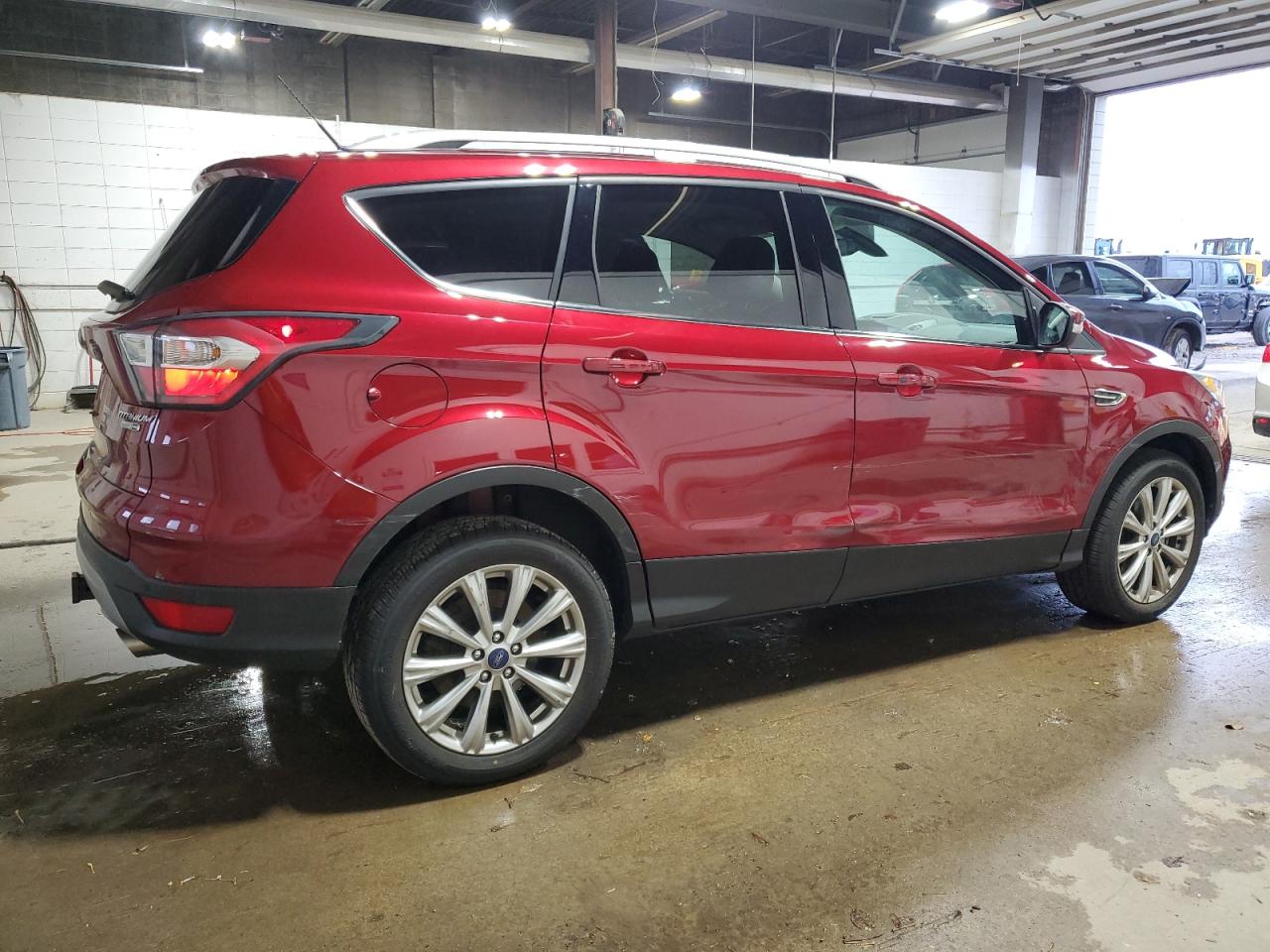 2017 Ford Escape VIN 1FMCU9J99HUA23246 Copart auction photo, all over damage thumbnail 3