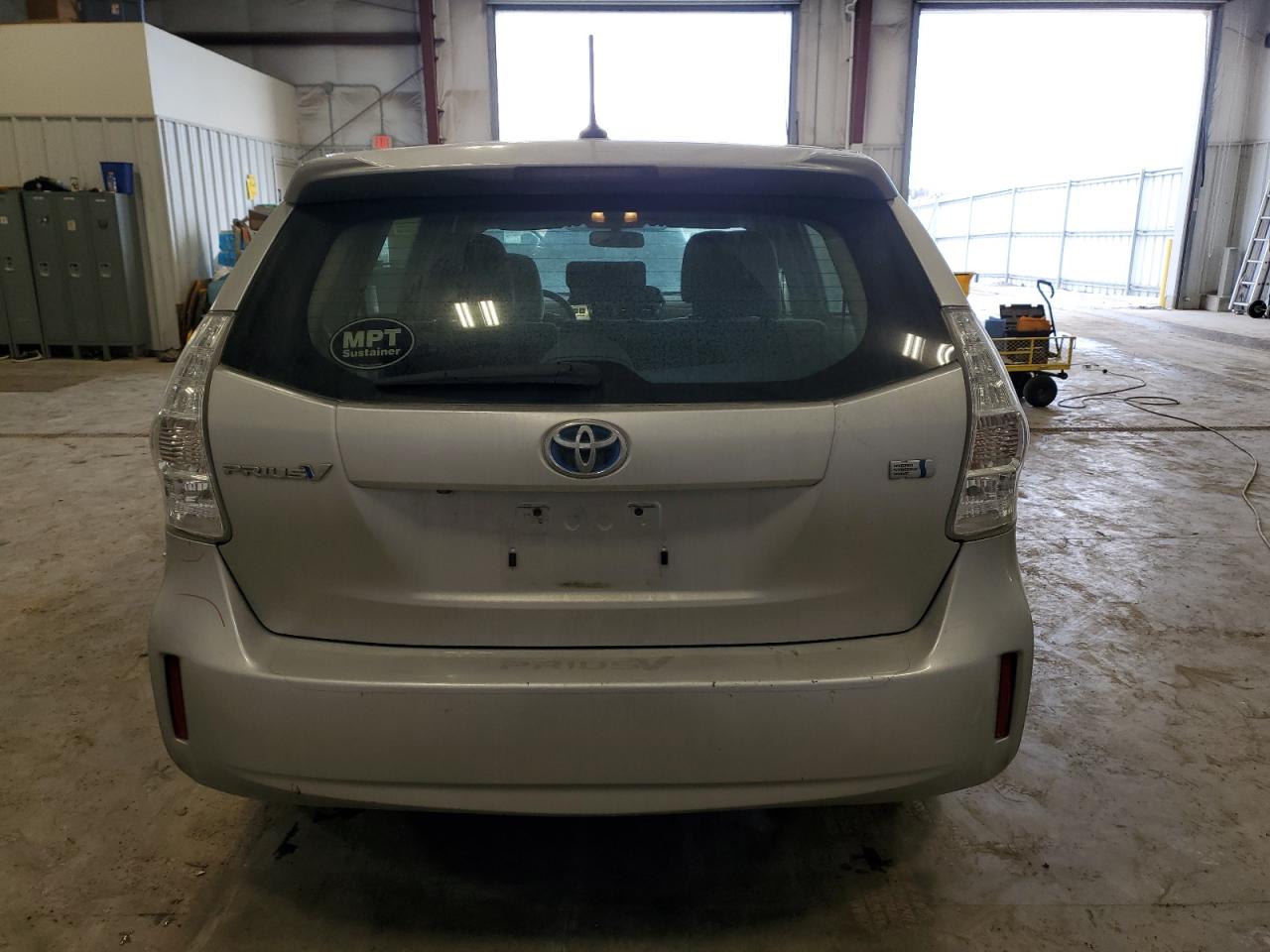 2013 Toyota Prius VIN JTDZN3EU0D3287169 Copart auction photo, front end / minor dent/scratches damage thumbnail 6