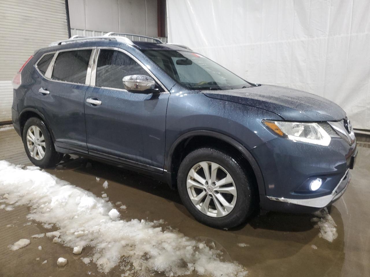 2014 Nissan Rogue VIN 5N1AT2MV5EC801473 Copart auction photo, front end damage thumbnail 4