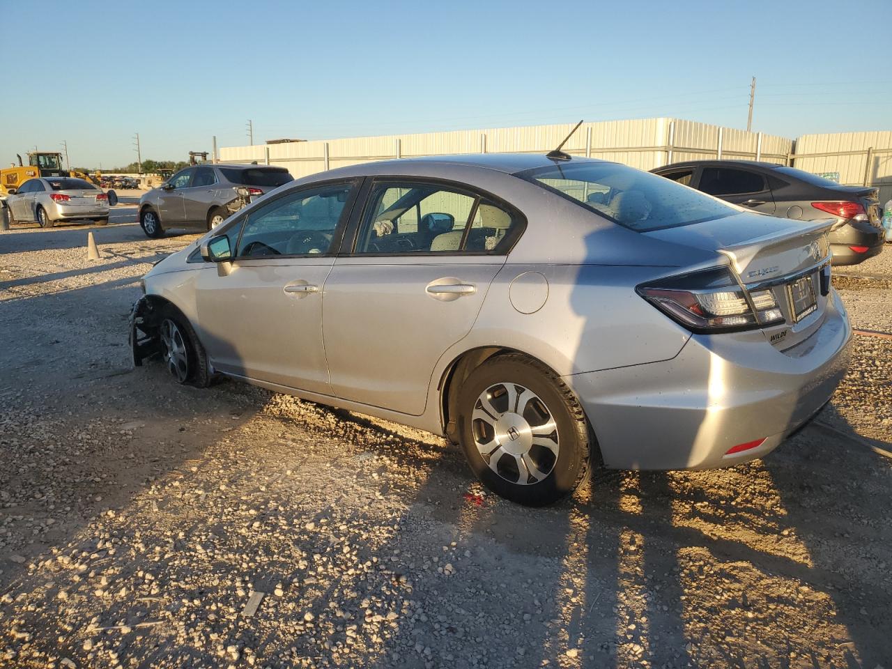 2014 Honda Civic VIN 19XFB4F23EE001534 Copart auction photo, front end damage thumbnail 2
