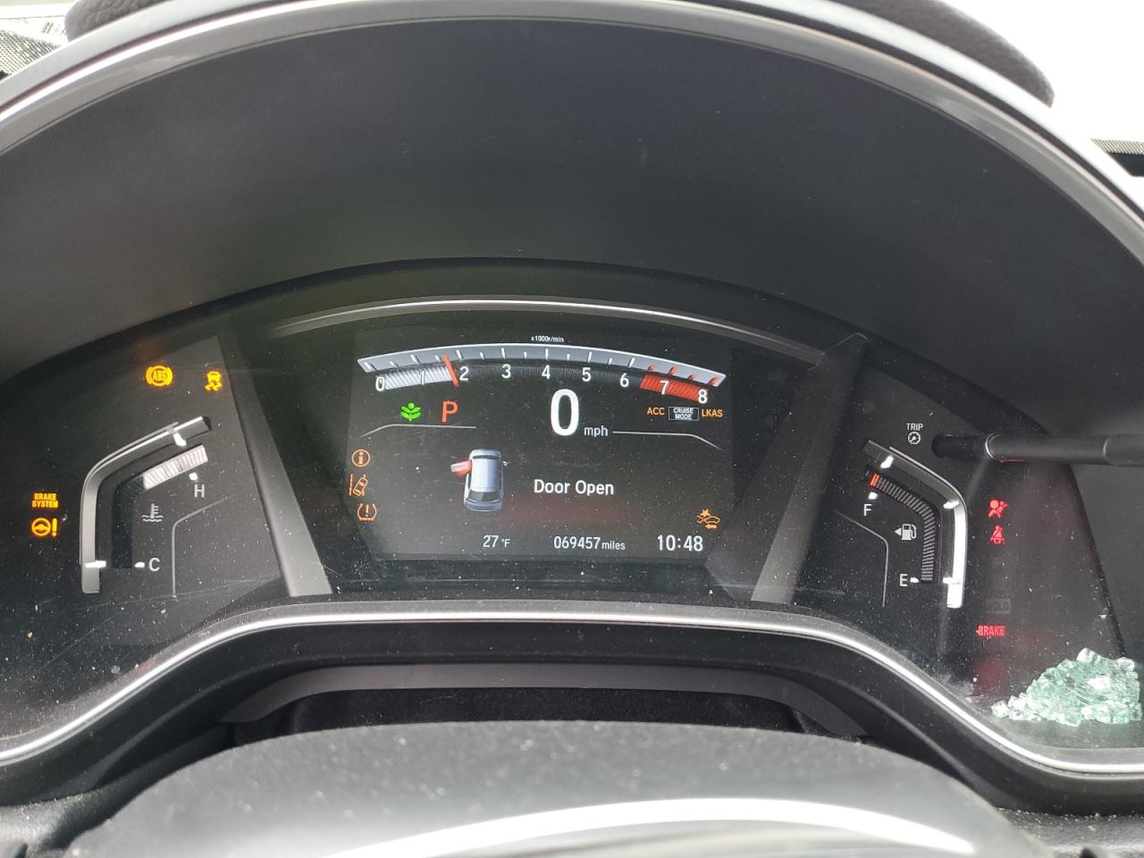 2019 Honda CR-V VIN 5J6RW2H53KL036651 Copart auction photo, front end / minor dent/scratches damage thumbnail 9