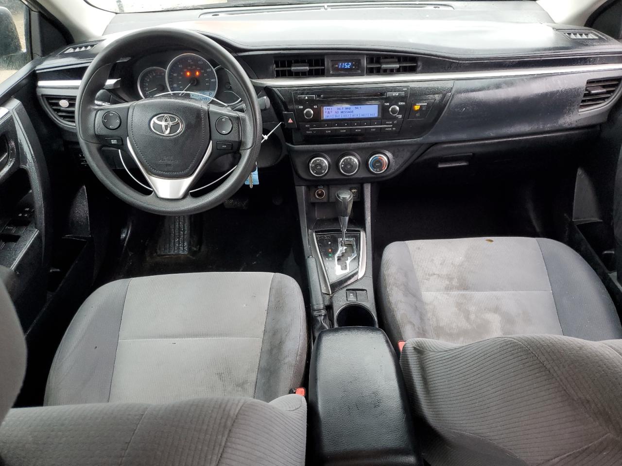 2014 Toyota Corolla VIN 2T1BURHE0EC152004 Copart auction photo, side / rear end damage thumbnail 8