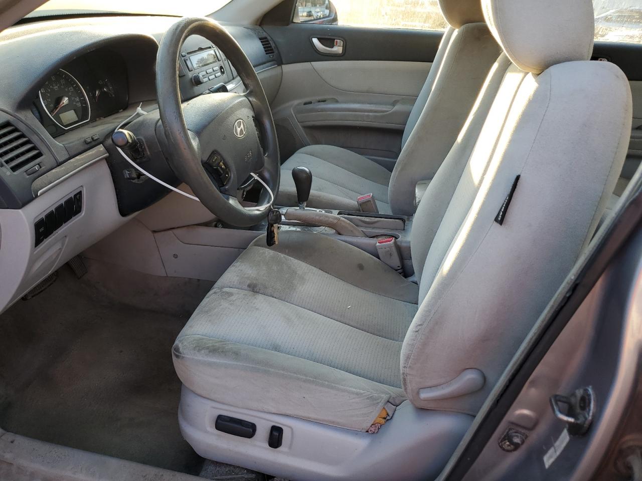 2008 Hyundai Sonata VIN 5NPET46C78H331372 Copart auction photo, front end / side damage thumbnail 7