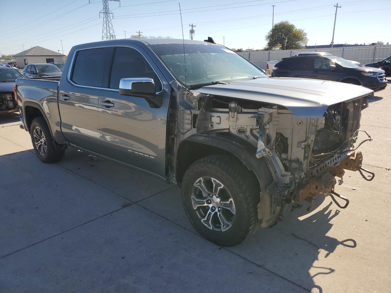 2019 GMC Sierra VIN 1GTU9BED0KZ382446 Copart auction photo, front end / minor dent/scratches damage thumbnail 4