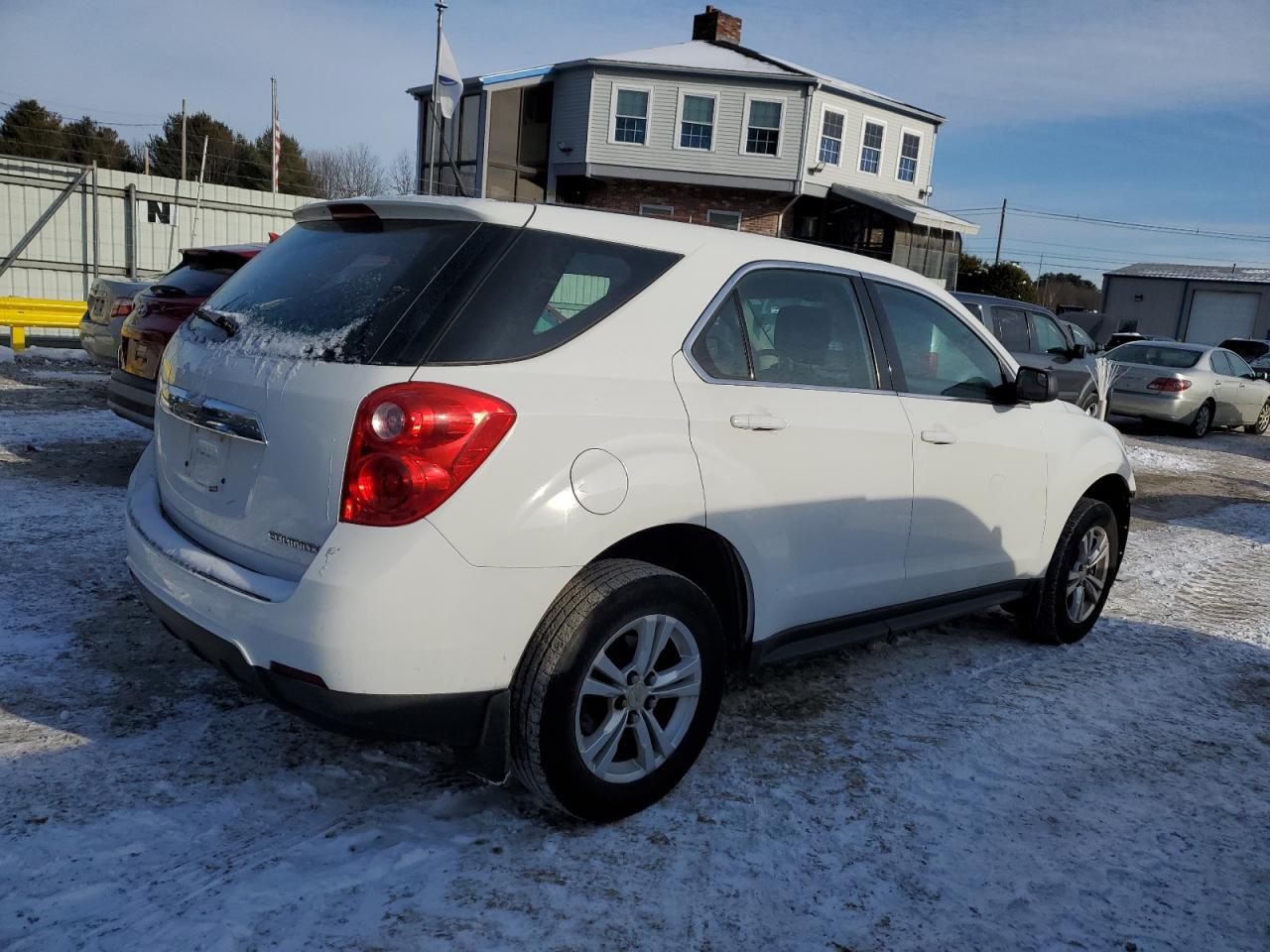 2013 Chevrolet Equinox VIN 1GNALBEK4DZ113038 Copart auction photo, front end damage thumbnail 3