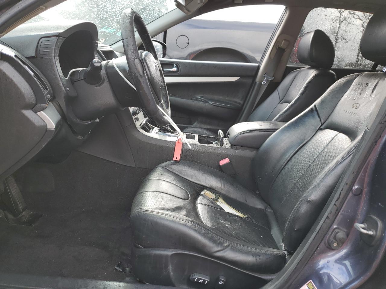 2009 Infiniti G VIN JNKCV61E49M301869 Copart auction photo, vandalism / all over damage thumbnail 7