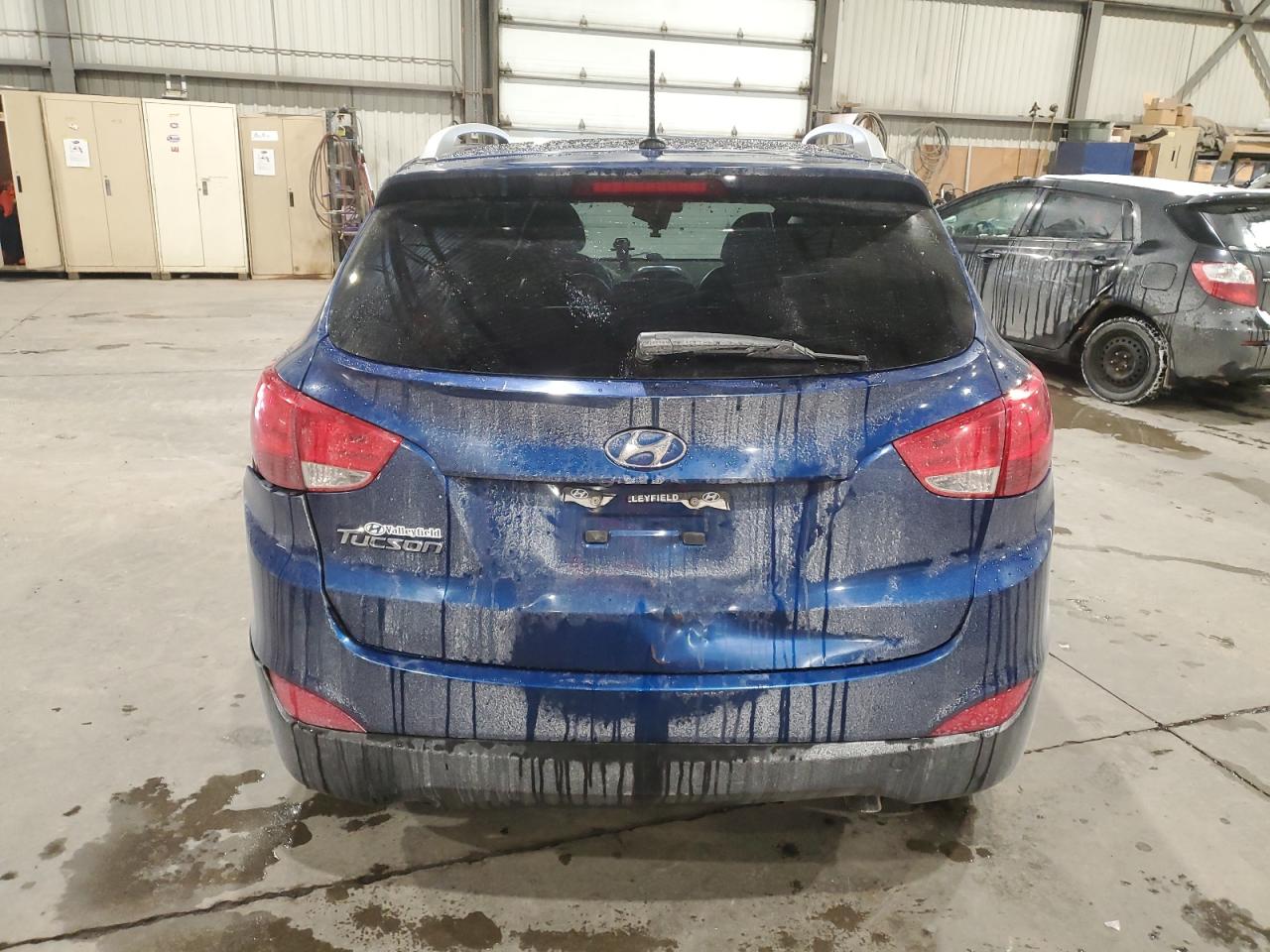 2015 Hyundai Tucson VIN KM8JU3AG8FU030527 Copart auction photo, front end / rear end damage thumbnail 6