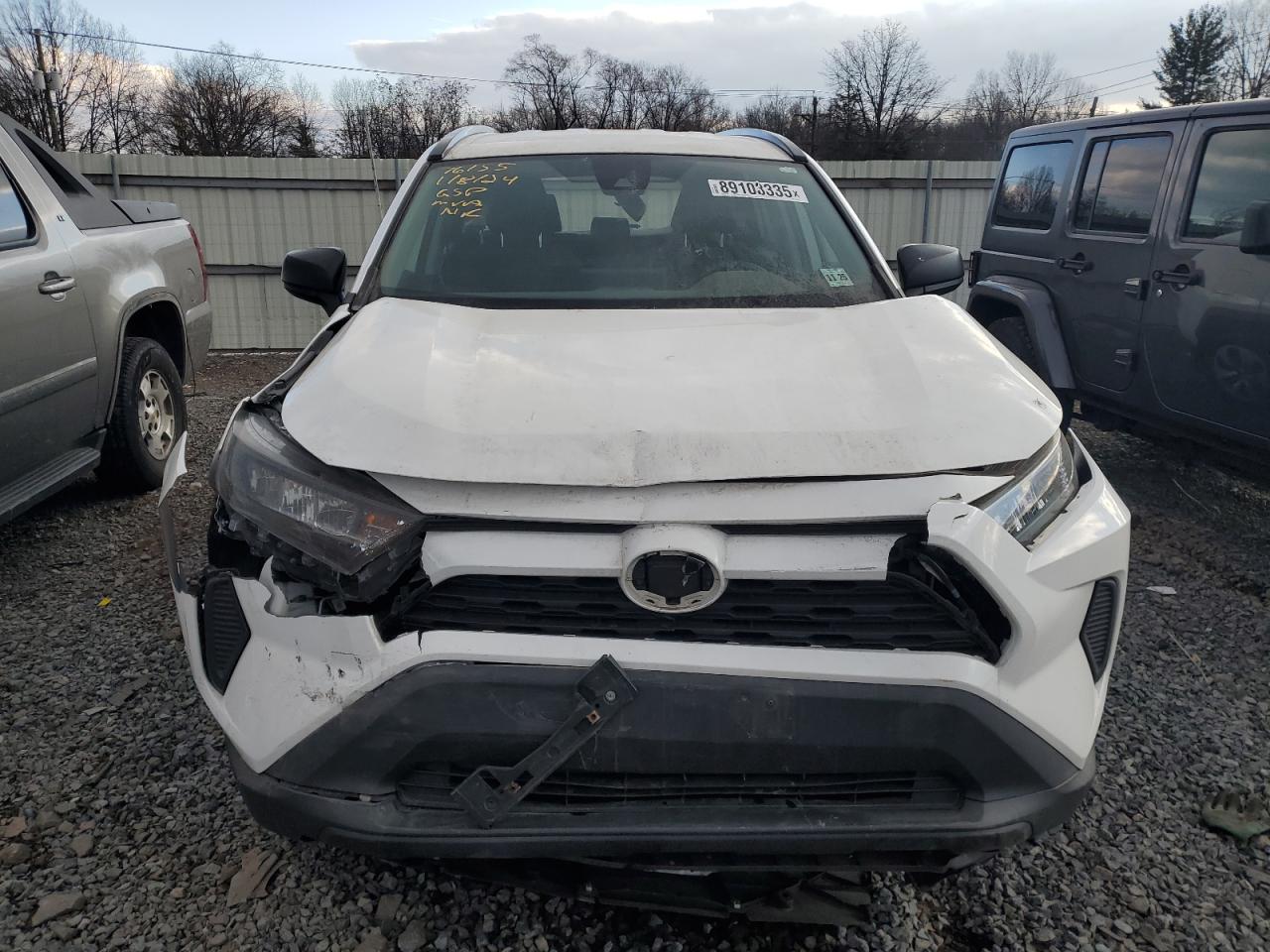 2021 Toyota RAV 4 VIN 2T3F1RFV2MC155473 Copart auction photo, rear end / front end damage thumbnail 5
