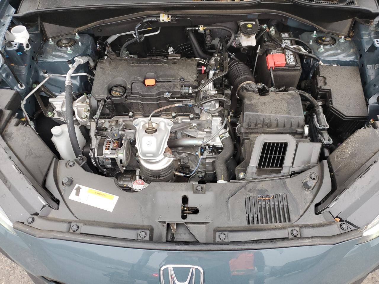 2024 Honda HR-V VIN 3CZRZ1H59RM737270 Copart auction photo, all over damage thumbnail 11