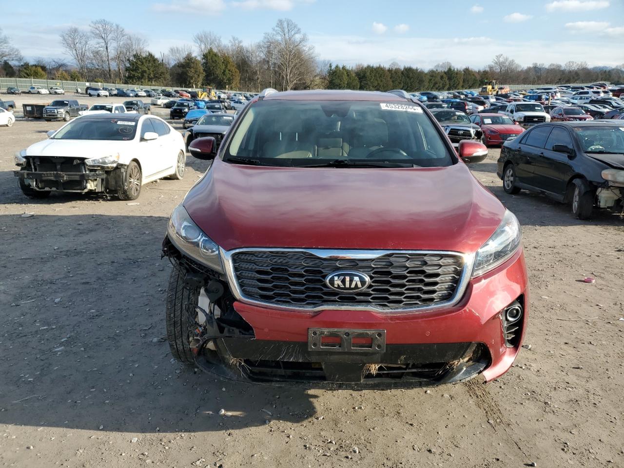 2019 KIA Sorento VIN 5XYPHDA57KG458060 Copart auction photo, front end damage thumbnail 5