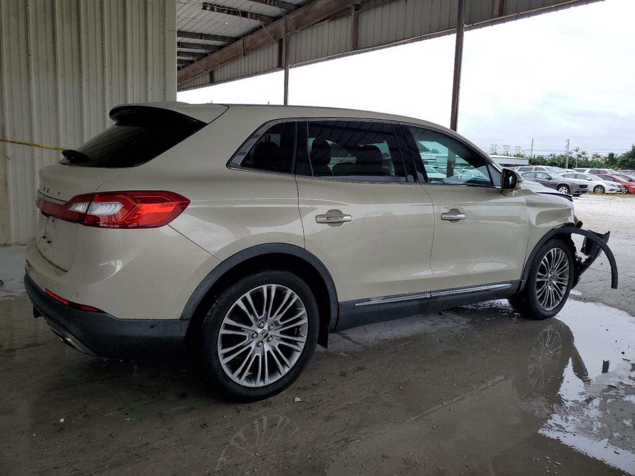 2016 Lincoln MKX VIN 2LMTJ6LR0GBL51443 Copart auction photo, front end / minor dent/scratches damage thumbnail 3