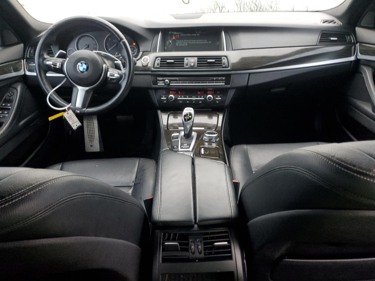 2014 BMW 5er VIN WBAXA5C58ED690187 Copart auction photo, all over damage thumbnail 8