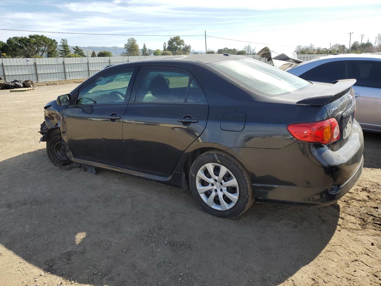 2009 Toyota Corolla VIN 1NXBU40E79Z111582 Copart auction photo, front end / rear end damage thumbnail 2