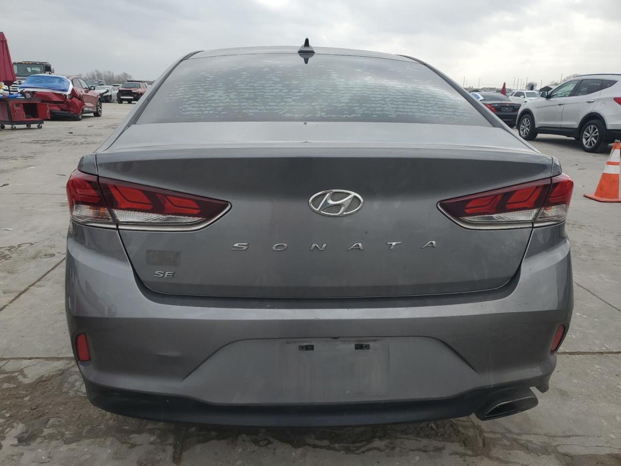 2019 Hyundai Sonata VIN 5NPE24AF0KH735626 Copart auction photo, front end damage thumbnail 6